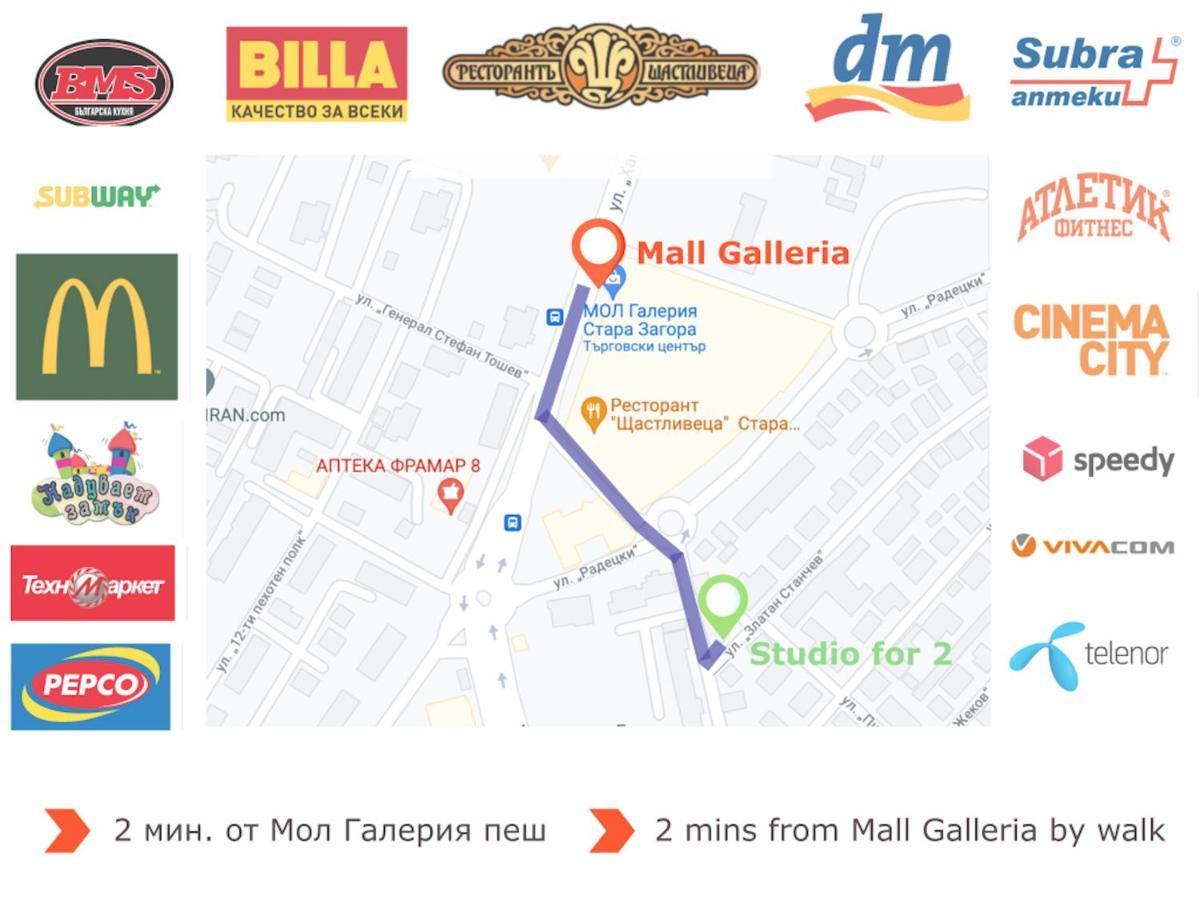 For 4 Guests Next To Mall & Free Street Parking Stara Zagora
